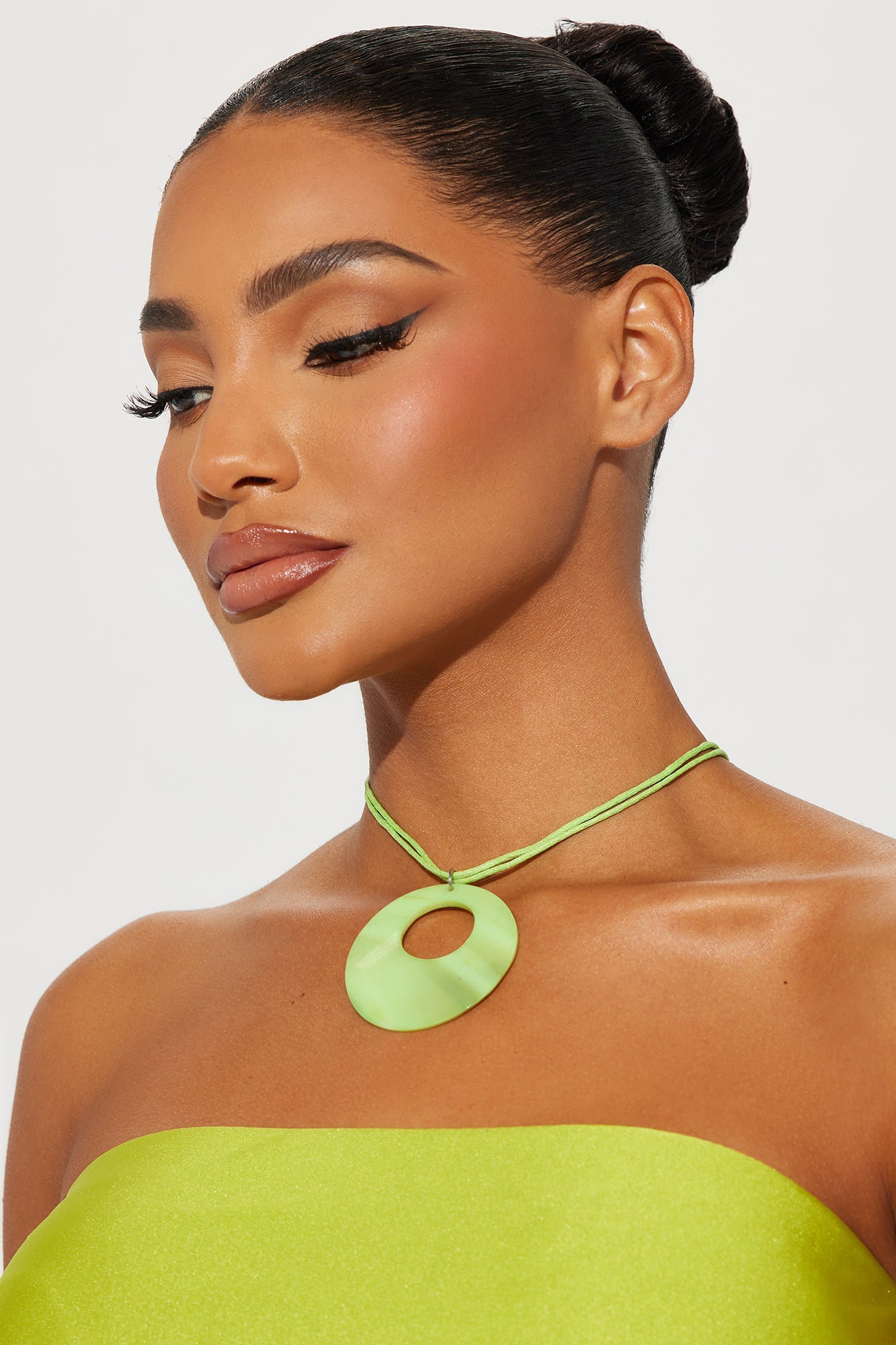 Palm Breeze Necklace - Green
