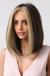 13*1&quot; Full-Machine Wigs Synthetic Mid-length Straight 9&quot;