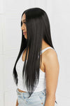 13*2&quot; Long Lace Front Straight Synthetic Wigs 26&quot; Long 150% Density