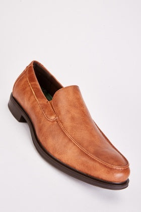 Men's Slip On Faux Leather Shoes