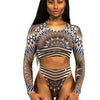 Tribal African Print Swimsuit