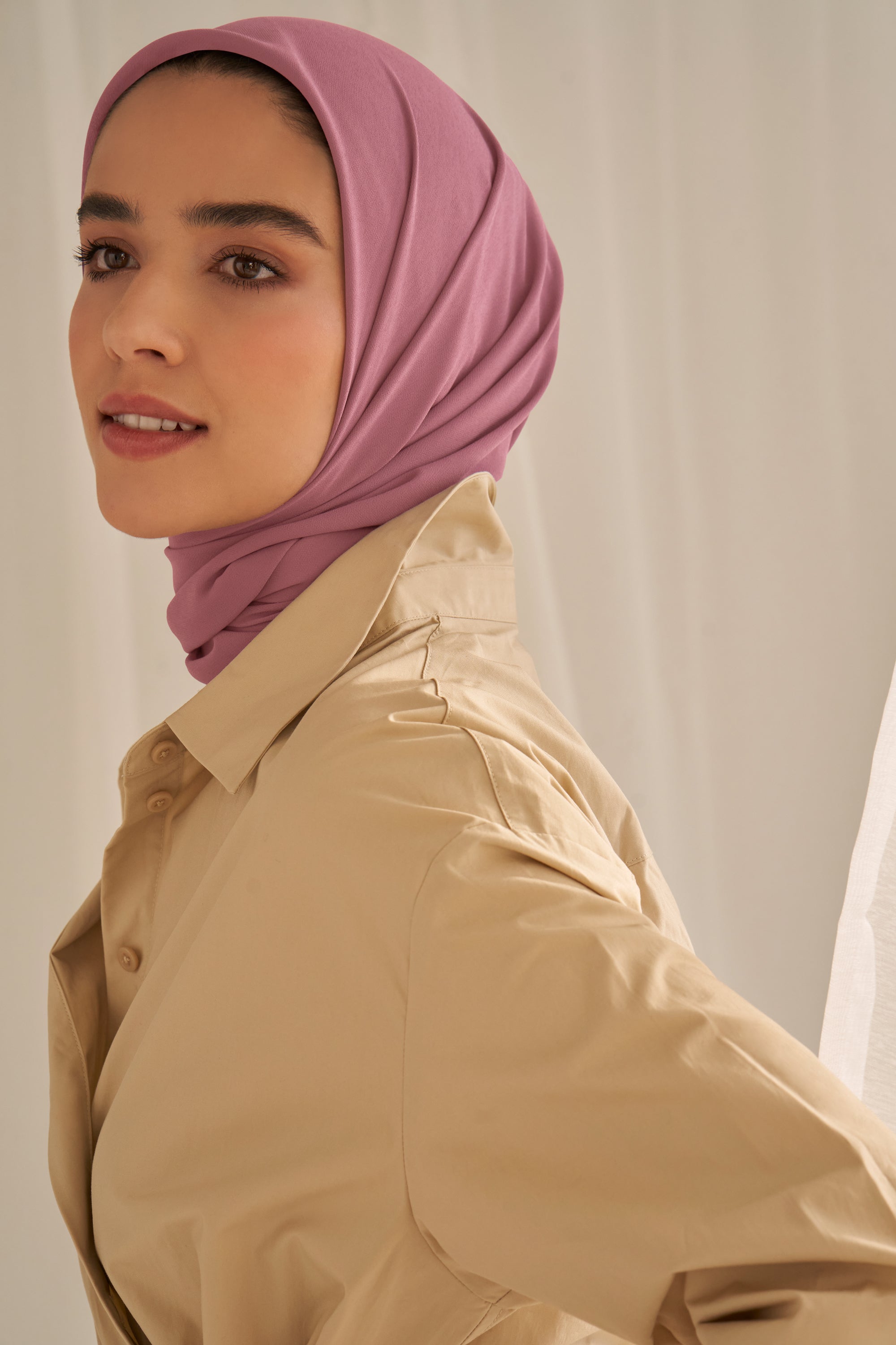 Everyday Chiffon Hijab - Dark Mauve