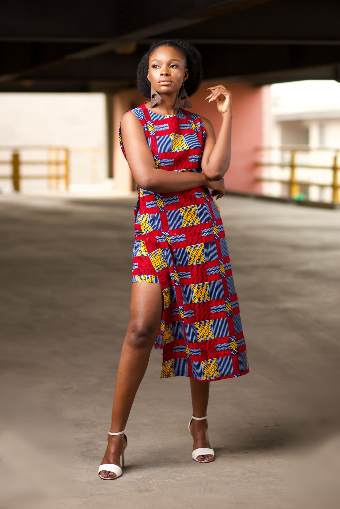 NAADE African Print Ankara Shorts