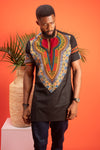 Abdalla African Shirt – Black