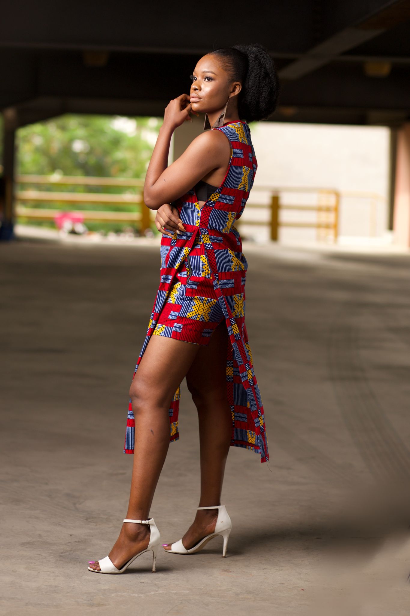 NAADE African Print Long Tunic
