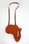Africa Bag / Backpack - Brown Leather (Medium)