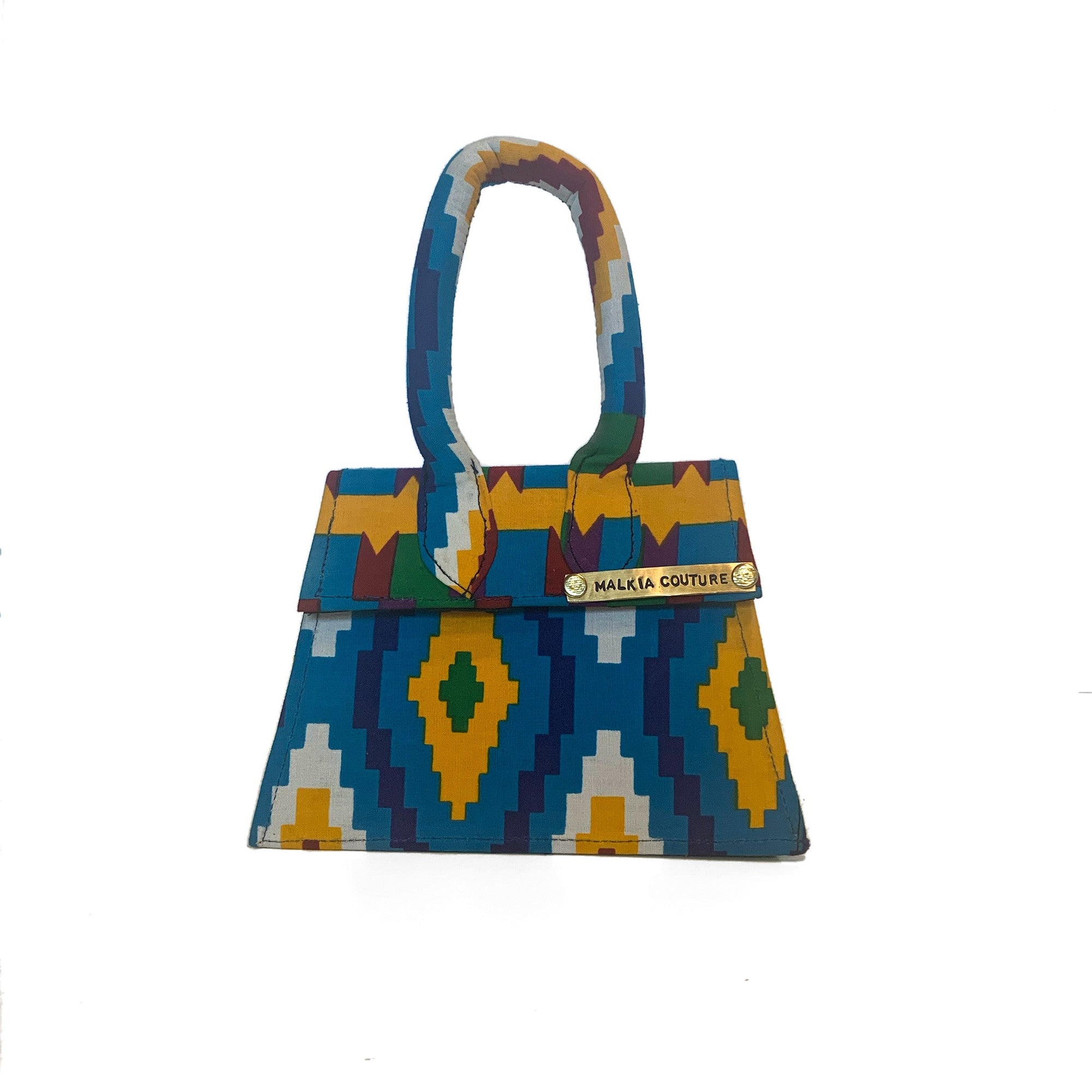 Jina - African Print Satchel Bag