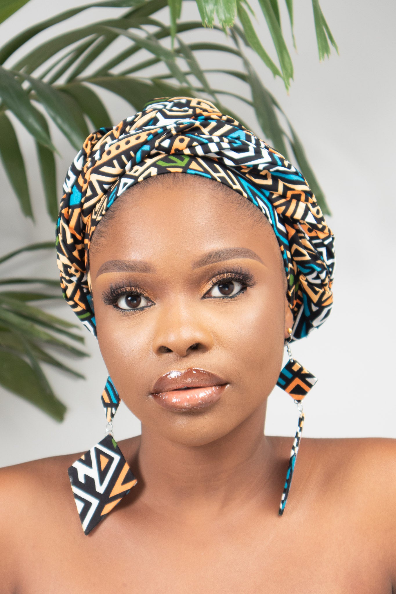 Jelani African Print Head Wrap