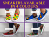 Men&#39;s Casual African Print Ankara Slip-On Sneakers - CALABAR