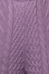 Lilac Davina Sweater Knit Bustier Top