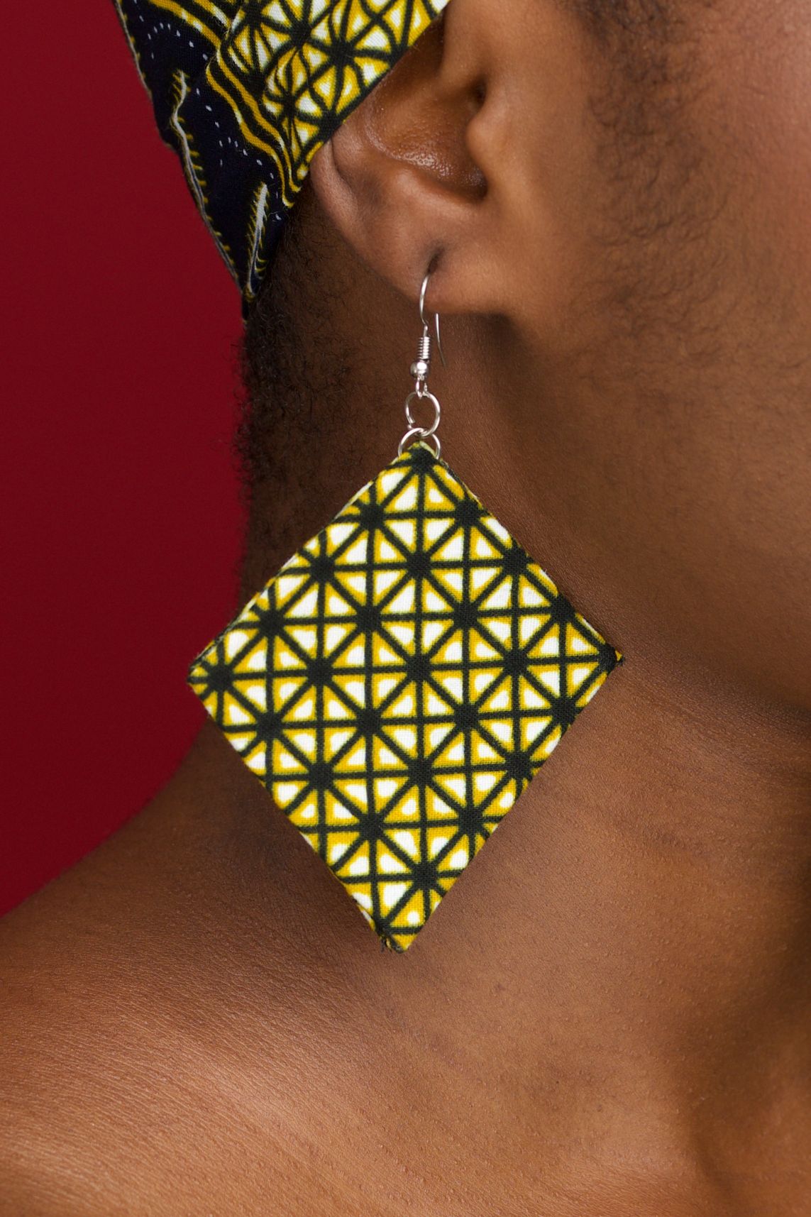 KETA African Print Ankara Earrings