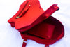 Africa Bag / Backpack- Red Leather(Medium)