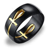 Ankh Symbol Ring (Steel)