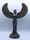 Goddess Isis (Aset) Wings Candlestick Holder