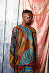 Kente African Print Pullover Shirt