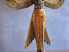 Vintage Hand Crafted Ancient Kemet Egyptian Goddess Aset Isis Statue Sculpture - Large