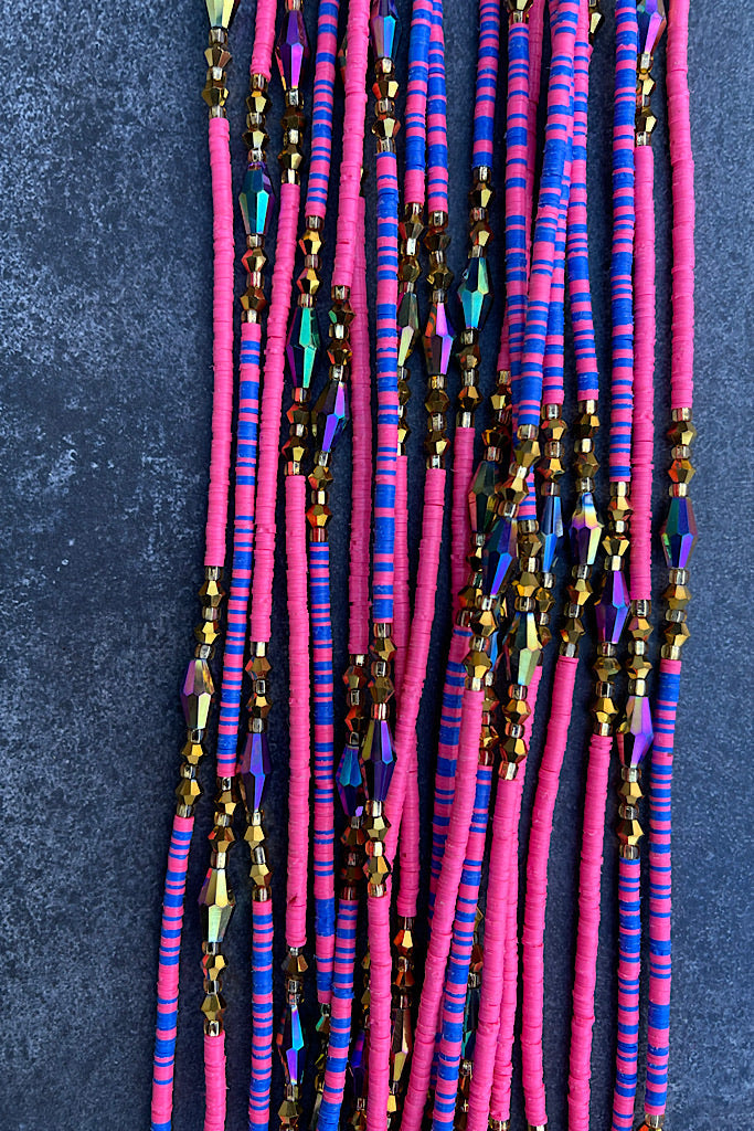 Good Vibes Flat Tie-On Waist Beads