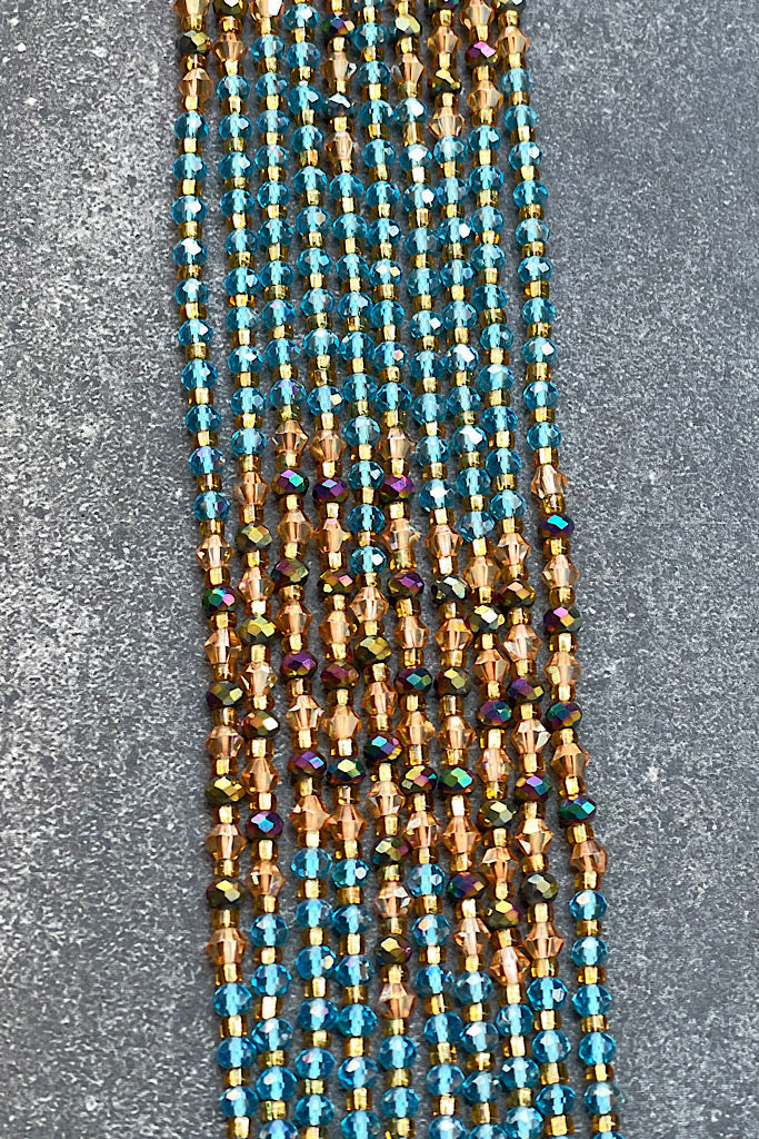 Love and Light Tie on Waist Beads