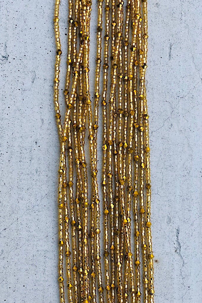 Gold Coast Crystal Waist Beads