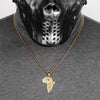 Ancient Kemet Eye of Ra Stainless Steel Necklace
