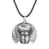 Ancient Egypt Scarab Horus Eye Ankh Necklace